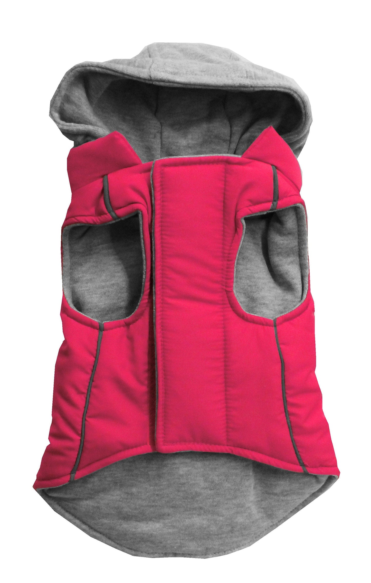 Pet Dog & Cat Reversible Hooded Coat Blank, PlainReversible Dog & Cat Hooded Coat – Water Resistant, Warm & Stylish