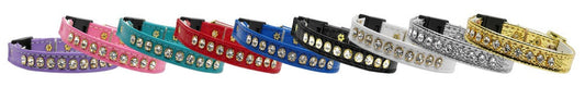 - Cat Rhinestone Collar – Breakaway Buckle, One Row Sparkle (9 Colors)   + Collier Chat Strass Déclipsable (2025) - Sécurité & Élégance | 9 Couleurs Éclatantes