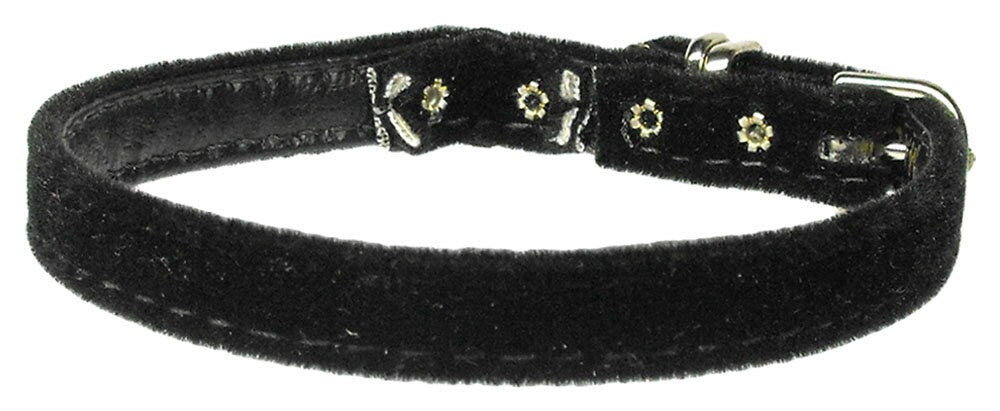 - Breakaway Cat Collar With Band Plain, "Velvet"   + Collier Chat Velours Déclipsable (2025) - Sécurité Douce | 5 Couleurs Luxueuses