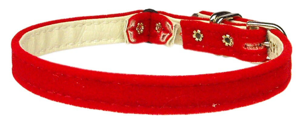 - Breakaway Cat Collar With Band Plain, "Velvet"   + Collier Chat Velours Déclipsable (2025) - Sécurité Douce | 5 Couleurs Luxueuses
