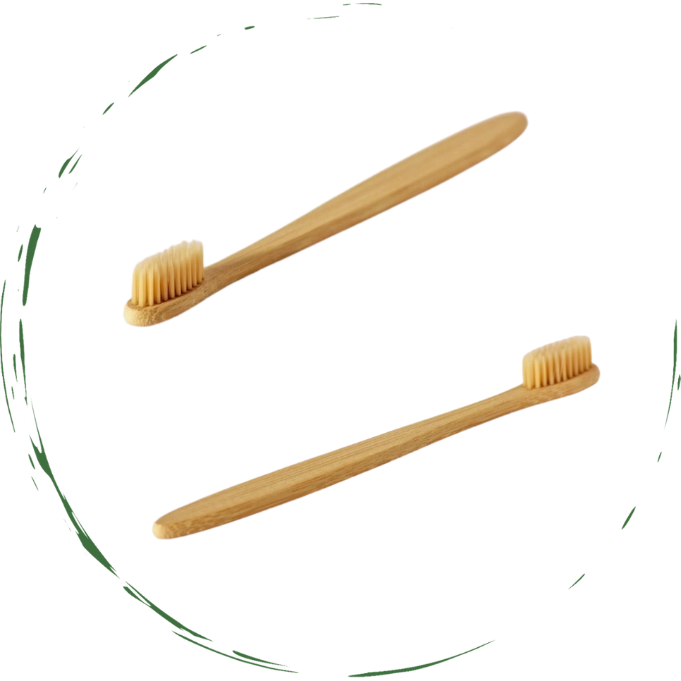 bamboo toothbrush, écologique, poils souples, zéro déchet, biodegradable, vegan, sans plastique